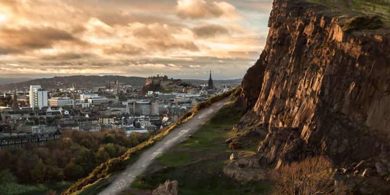 Edinburgh in Schotland met Galtic